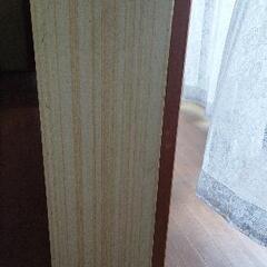 カウンター（棚付き）木製の画像