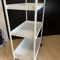 IKEA NISSAFORS ニッサフォース ワゴン　白の画像