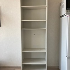 【無料】IKEA ゲルスビー 本棚 ラック 棚 白 ホワイト