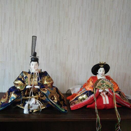 久月 三歌人付き 八段飾り雛人形