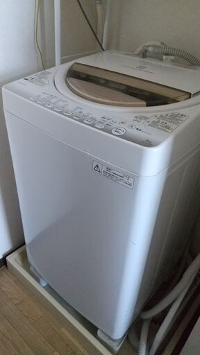 【洗濯機】TOSHIBA 6kg 取りに来て頂ける方