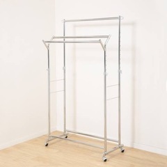 【ニトリ／新品】頑丈なハンガーラック(トリプル)