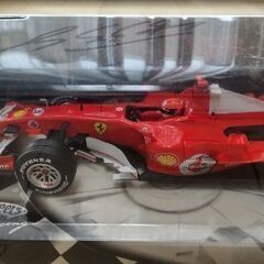 ミハエル・シューマッハサイン入り　ミニカー