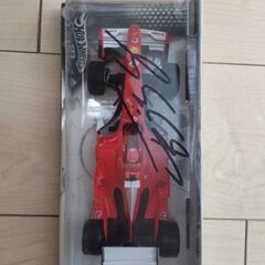 ミハエル・シューマッハサイン入り　ミニカーの画像