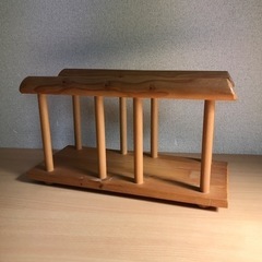 増井林業 マガジンスタンド 木製