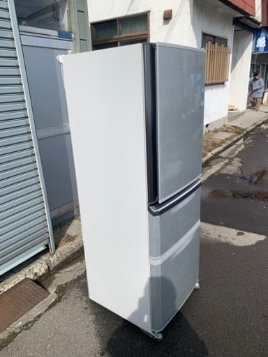 MR-C34S 三菱 ノンフロン冷蔵庫　335L 