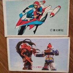 懐かしいキャラクターめんこ５枚！の画像