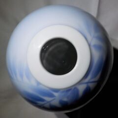 【有田焼】花瓶 官窯染付磁器 深川製磁の画像