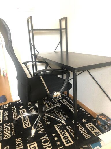 パソコンデスク、チェアセット