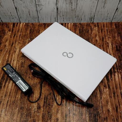 【動作確認済】FUJITSU SH90/X ノートPC SSD 256GB intel Corei5 6200U 2.30GHz‐2.80GHz 13.3インチ メモリ 8GB パソコン