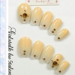 【未使用】ゆずネイル  ネイルチップの画像