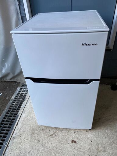 ハイセンス　2ドア冷凍冷蔵庫　HR-B95A　93L　2018年製　中古品 直接引き取り大歓迎‼