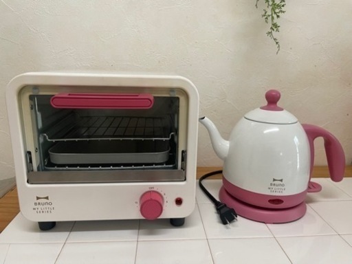 Bruno ブルーノ　ミニトースター　ケトル　電気ポット
