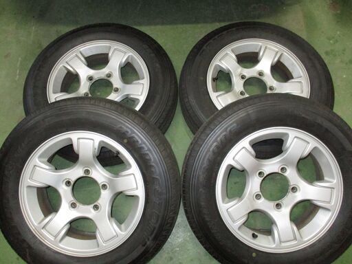JB23ジムニー夏タイヤお譲り致します。185/80R16　BS