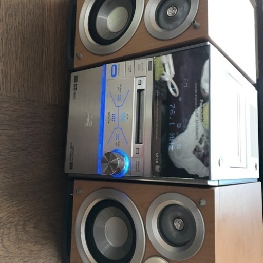 パナソニックコンポ　ジャンク扱いで