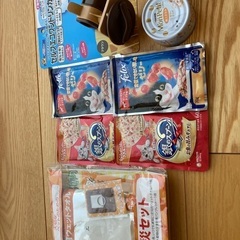 給水器　キャットフード　防災グッズ