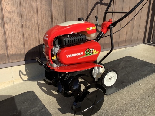 YANMAR QT30 耕運機 家庭菜園 家庭菜園が始まります！ ヤンマー耕運機 QT30