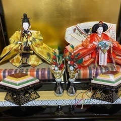 お値下げ致しました。　久月　雛人形の画像