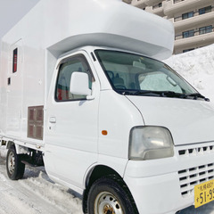 車検有　キッチンカー　移動販売車　軽自動車　4WD