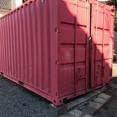 引き取り先き決まりました。無料20フィートコンテナ陸送可能な業者...