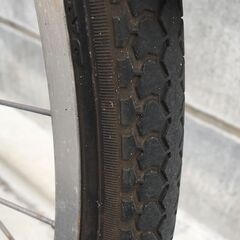 ママチャリ青●変速機・オートライト付の画像