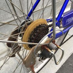 ママチャリ青●変速機・オートライト付の画像