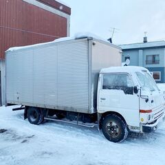 日産 アトラス U-SGH40改 2tロング 箱車 車検2022年11月 平成3年 28万キロ 実働 現状の画像