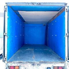 日産 アトラス U-SGH40改 2tロング 箱車 車検2022年11月 平成3年 28万キロ 実働 現状の画像