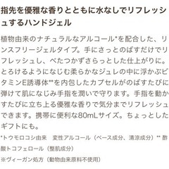 【 SABON 】リフレッシュハンドジェル Delicate Jasmine(80mL)の画像