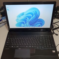 美品6ヶ月保証（Windows 11+Office2021年）格安 FUJITSU LIFEBOOK AH30/W