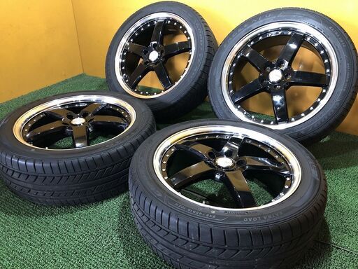 値引き中　No.724【美品】2021年製タイヤ付　LOXARNY　632　ロクサーニ　19インチ　19×7.5J