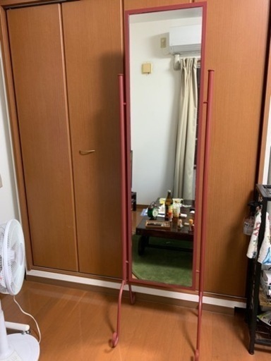 お洒落な姿鏡　値下げ