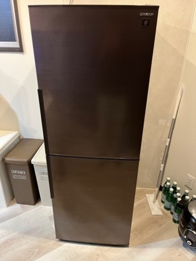 SHARP 冷蔵庫　2019年製　冷凍室125L 3/26