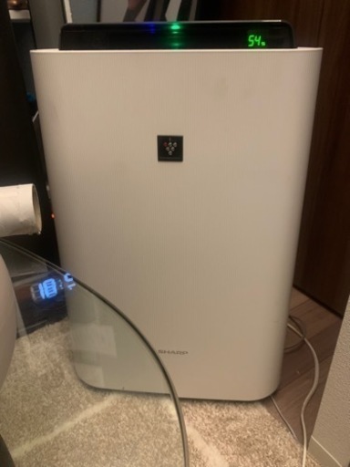 きまりました　空気清浄機　プラズマクラスター