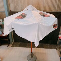 035　BACARDI バカルディ　大型パラソル