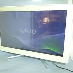 超大容量HDD-2TB テレビ機能 一体型パソコン 24型ワイド SONY VPCL225FJ 中古美品 Core i5 8GB Blu-ray 無線 Bluetooth Win10 Office