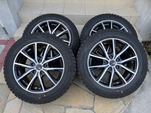美品　195／60／R 16 スタッドレスタイヤ　ホイールセット
