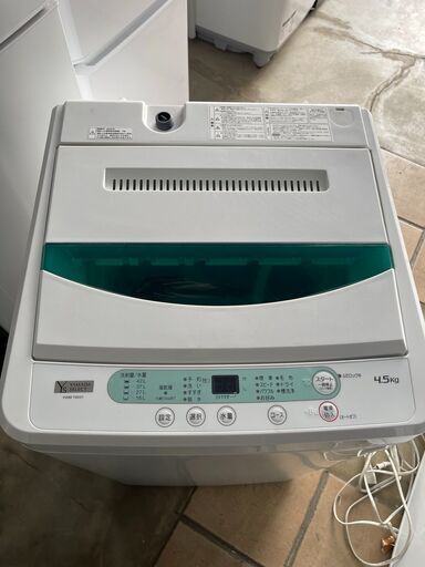 当日配送も可能です■都内近郊無料で配送、設置いたします■洗濯機 YAMADA YWM-T45G1 4.5キロ　2019年製■YAM11A
