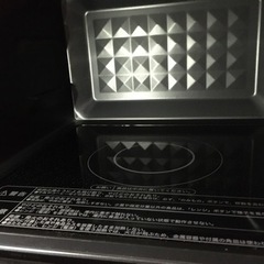 美品2021年製山善オーブンレンジの画像