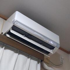 【お譲り済】エアコン 10畳程度対応（室内機＋室外機＋リモコン）...