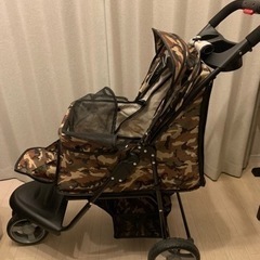【お譲り先決まりました】ペットキャリー＋ペットゲート