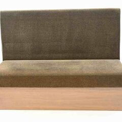 【処分価格】ファブリックソファ　QUON　ブラウン　180Cの画像