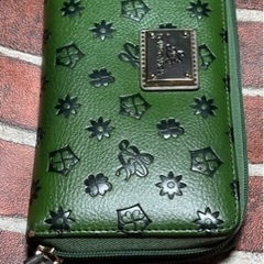 ルイガルシア 長財布 イエロー＆グリーン オマケありの画像