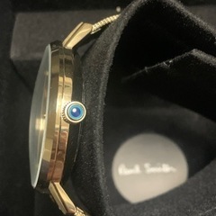 正規品　新品未使用　PaulSmith 腕時計 ゴールド P10130 ゴールドメッシュベルトの画像