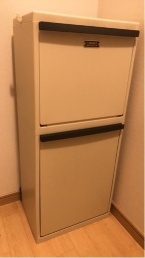 縦型2段ゴミ箱