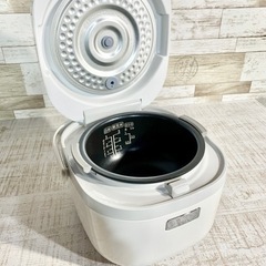 【当日可能‼️】SHARP ジャー炊飯器 2018年製✨ 3合炊き⭕️の画像
