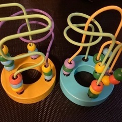 【エドインター】木のおもちゃ（ミニルーピングセット）知育玩具