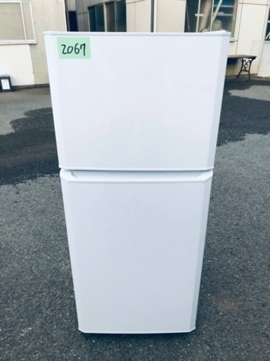2067番 Haier✨冷凍冷蔵庫✨JR-N121A‼️