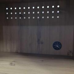 レンジ台　食器棚の画像