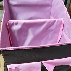 ランドセル収納ボックス・ピンク・スマイルゼミ特典の画像